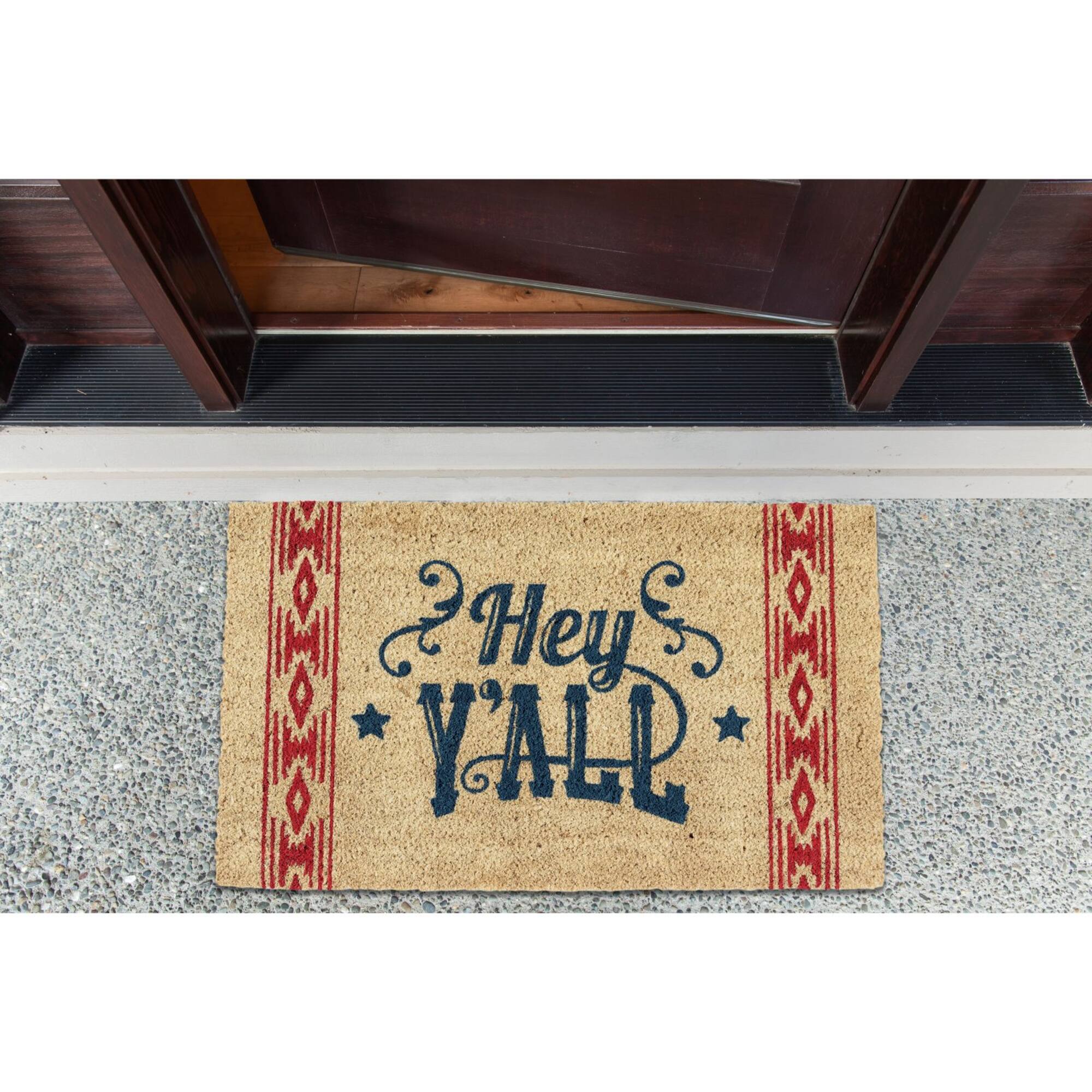 DII® Hey Y'All! Doormat